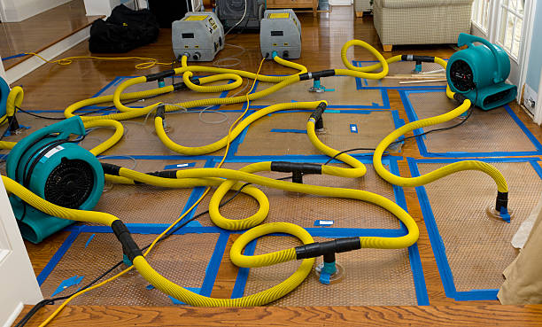 Professional Crawl Space Water Removal technician working in Coachella, CA
